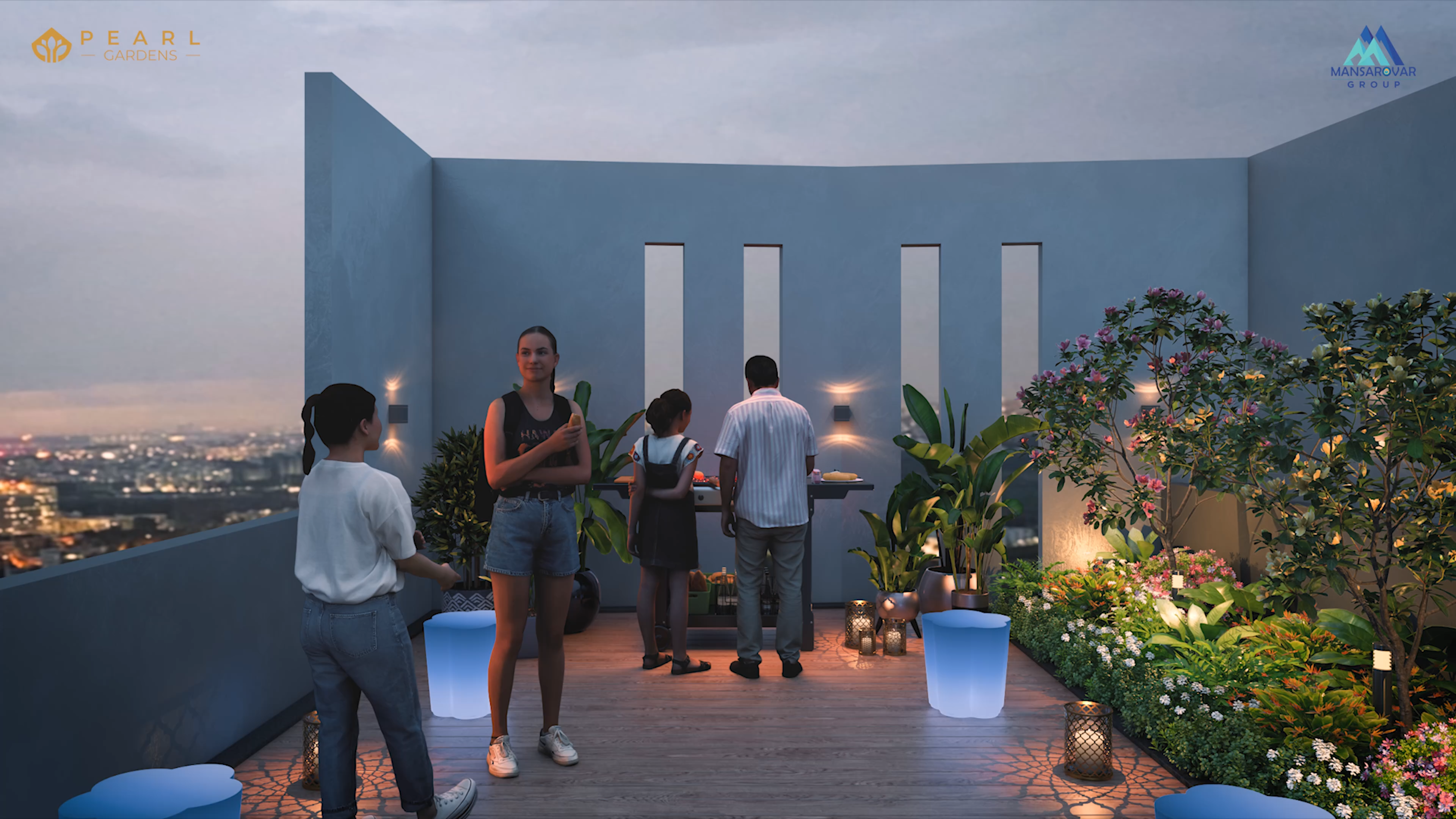 Terrace BBQ Corner, Pearl Garden amenity