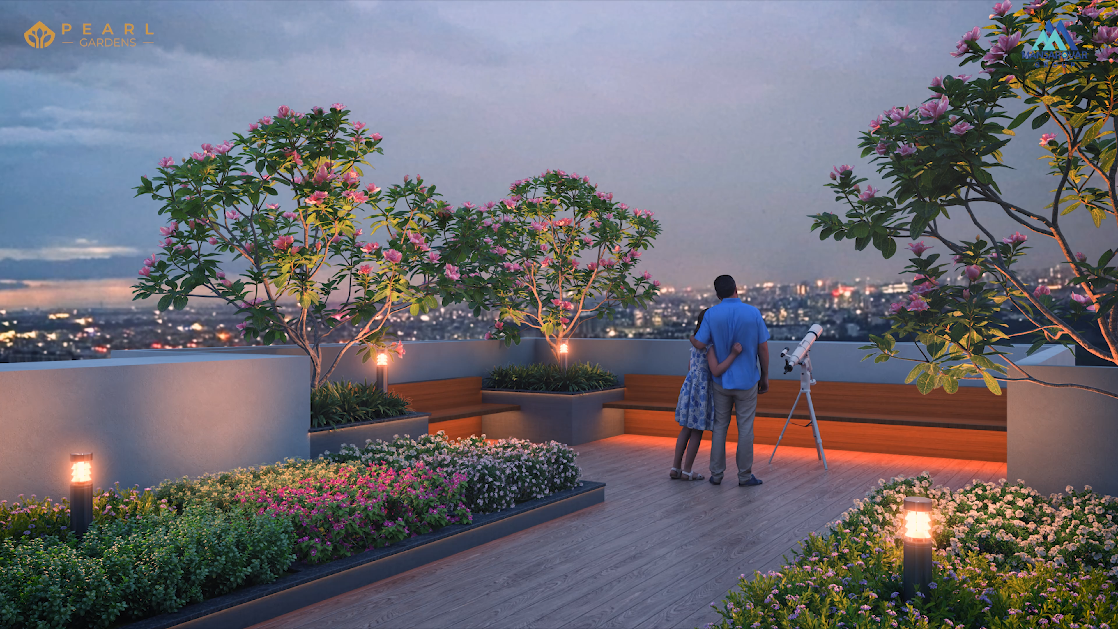 Terrace Stargazing, Pearl Garden amenity