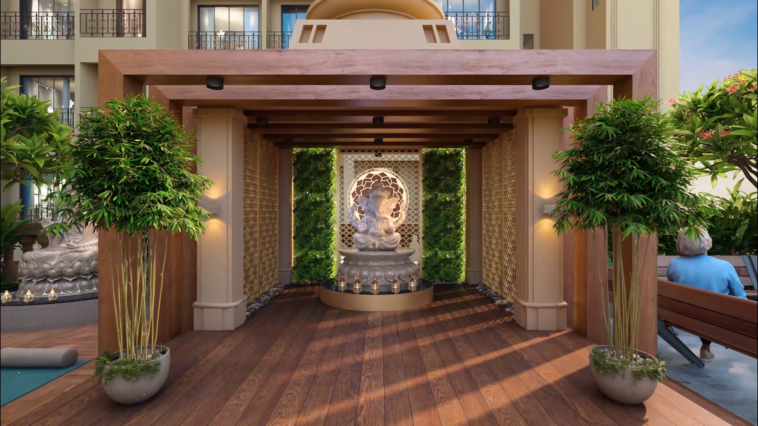 Ganesh Temple, Sethi Palacio amenity