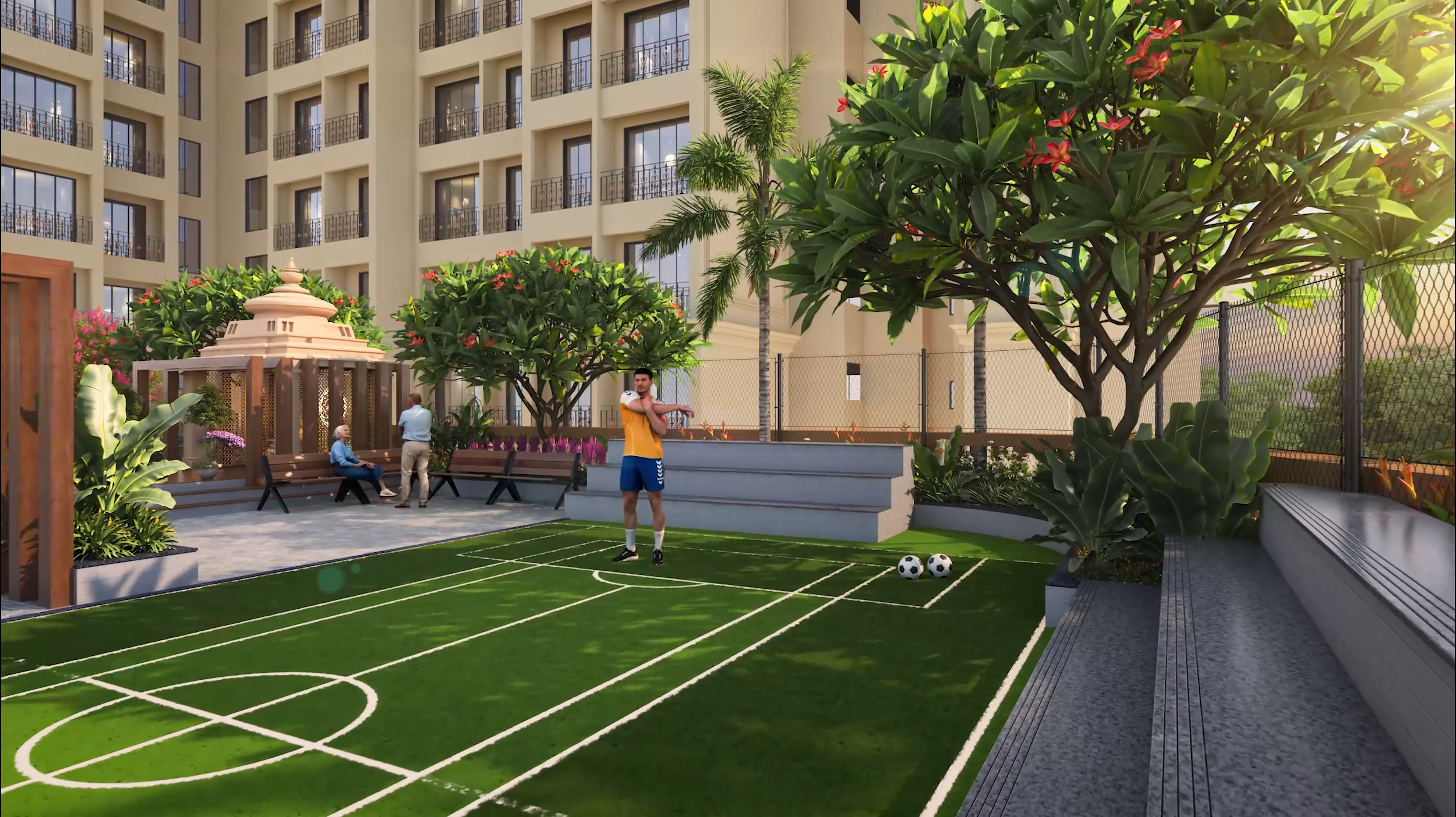Multipurpose Turf, Sethi Palacio amenity