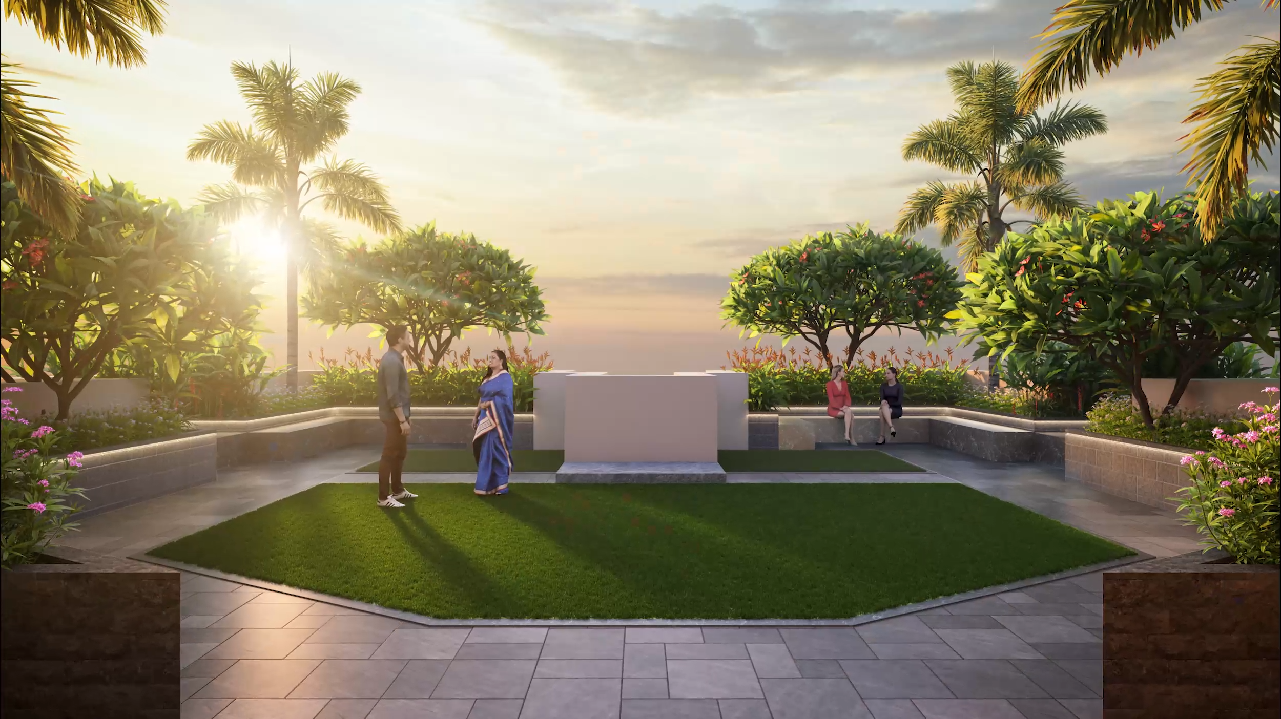 Terrace Party Lawn, Sethi Palacio amenity